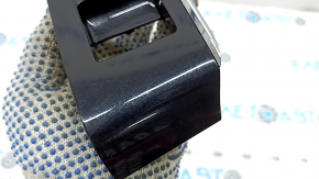 Ornament control ridicare geam stânga față Mazda CX-5 17-25, negru lucios, cu ornament cromat, zgârieturi