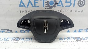 Подушка безопасности airbag в руль водительская Lincoln MKZ 15-20 черная, царапины