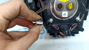 Airbag în volan, partea șoferului, Lincoln MKZ 17-20, negru, zgârieturi