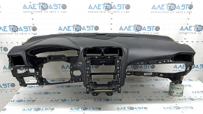 Торпедо передняя панель с AIRBAG Ford Fusion mk5 19-20 черная под start-stop, динамик, с проекцией, вздулось покрытие