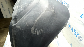 Bara spate nefinisată, partea inferioară, Toyota Rav4 19-25, fără senzori de parcare, structură, monobloc, decupaj fără dotare din fabrică, zgârieturi, rupturi