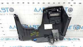 Genunchiere șofer Mazda CX-5 17-25, negre, iluminate din spate, zgâriate