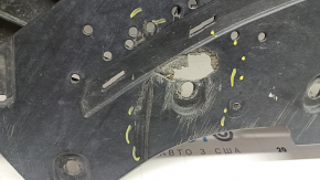 Protecția barei față pentru Audi A6 C8 19-25 S-Line este defectă