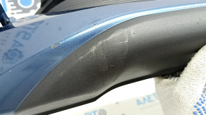 Губа переднего бампера Mazda CX-5 22-25 синяя, царапины