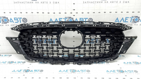 Решетка радиатора grill Mazda CX-5 22-25 Black под радар