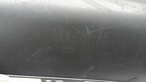Губа заднего бампера Mazda CX-5 22-25 синяя, надорвана, трещины, отсутствуют фрагменты, царапины
