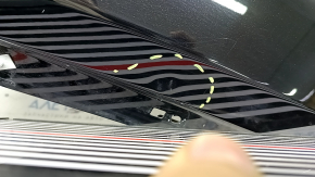 Aripă față dreapta Jeep Grand Cherokee WL 21-26 negru PXJ, bare de protecție