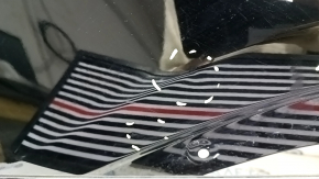 Aripă față dreapta Jeep Grand Cherokee WL 21-26 negru PXJ, bare de protecție