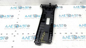 Ornament stâlp central, curea superioară, stânga, Mazda CX-5 17-25, negru, zgârieturi