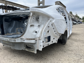 Aripă spate dreapta Ford Fusion mk5 13-20 pe caroserie, albă