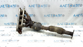 Коллектор выпускной с катализатором Ford Fusion mk5 17-20 hybrid надорвана сетка