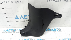 Ornament stâlp față stânga jos Mazda CX-5 17-25 negru, cu ornamente, zgârieturi