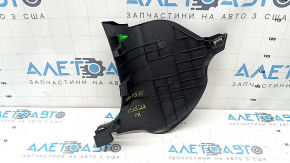 Ornament stâlp față dreapta jos Mazda CX-5 17-25 negru, zgârieturi