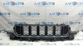 Grilă radiator Jeep Grand Cherokee WL 21-26 tip 1, negru lucios, cromat