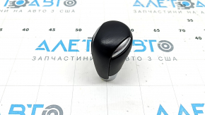 Maner schimbător de viteze Mazda CX-5 17-24, piele neagră, butoane