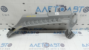 Ornament stâlp spate în spatele geamului, stânga, Jeep Grand Cherokee WL 22-23, parte față, gri, zgâriat