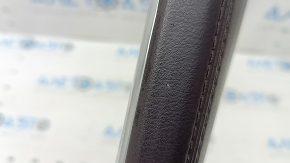 Ornament consolă centrală dreapta Mazda CX-5 17-25, piele maro, necesită curățare, zgârietură