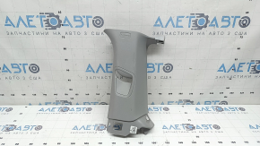 Накладка задней стойки перед форточкой правая Jeep Grand Cherokee WL 22-23 серая, с заглушками, царапины