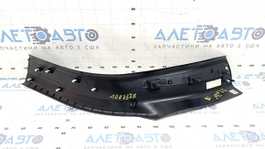 Ornament prag interior stânga spate pentru Jeep Grand Cherokee WL 22-26, negru, zgârieturi, fixare ruptă, ghidaj rupt