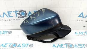 Зеркало боковое правое в сборе Mazda CX-5 21-25 9+5 пин, bsm, подогрев, поворотник, автоскладывание, камера, синее