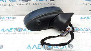 Зеркало боковое правое в сборе Mazda CX-5 21-25 9+5 пин, bsm, подогрев, поворотник, автоскладывание, камера, синее