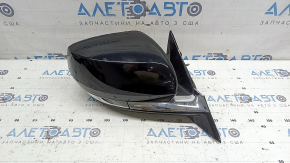 Ansamblu oglindă retrovizoare dreapta Jeep Grand Cherokee WL 21-24 8+4 pini, semnalizare, încălzită, BSM, carcasă cromată, neagră