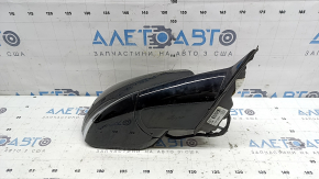 Ansamblu oglindă retrovizoare dreapta Jeep Grand Cherokee WL 21-24 8+4 pini, semnalizare, încălzită, BSM, carcasă cromată, neagră