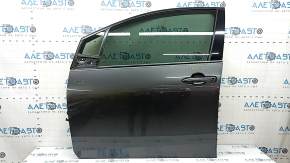 Дверь в сборе передняя левая Toyota Prius 50 17-18 keyless, графит 1G3, тычки