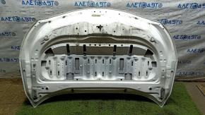 Капот голый Toyota Venza 21-24 алюминий, белый 070, вмятины, сколы