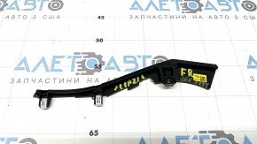 Ornament consolă centrală dreapta sus Jeep Grand Cherokee WL 21-26 negru lucios, zgârieturi