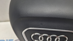 Airbag în volan, partea șoferului, Audi Q5 80A 18-24, negru, tip 2, zgârietură, îndoitură, abraziuni
