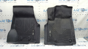 Set covorașe pentru Jeep Grand Cherokee WL 21-26 din cauciuc negru, HUSKYLINERS, zgârieturi