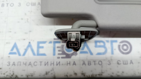 Козырек правый Jeep Grand Cherokee WL 21-23 серый, с подсветкой, без крючка, под химчистку