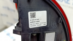 Фонарь внешний крыло правый Toyota Prius 50 Prime 17-22 царапины