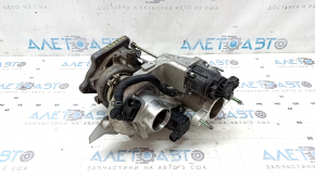 Ansamblu turbocompresor Mazda CX-5 19-25 2.5T 86k, țeavă de evacuare a supapei spartă