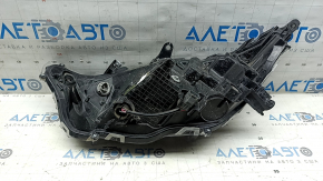 Reflector far dreapta față Toyota Rav4 19-24, negru, zgârieturi fabricate în SUA