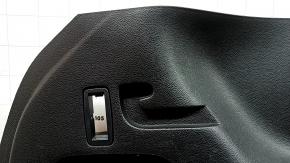Ornament arc stânga pentru Ford Edge 15-24, negru, pentru ușă electrică, fără brichetă și butoane, zgârieturi, fără cârlig