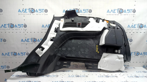 Ornament arc stânga pentru Ford Edge 15-24, negru, pentru ușă electrică, fără brichetă și butoane, zgârieturi, fără cârlig
