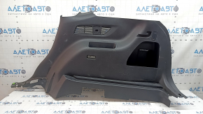 Ornamente arc dreapta Ford Edge 15-24 negre, zgârieturi, plastic alb, fără ornamente