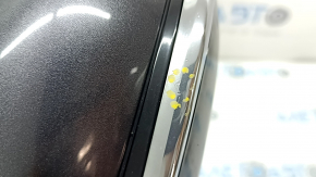Зеркало боковое левое в сборе Toyota Prius 50 16-20 5 пинов, графит, тычка