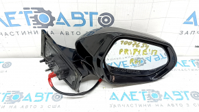 Зеркало боковое правое в сборе Toyota Prius 50 16-20 5 пинов, графит