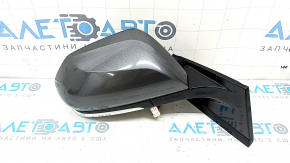 Зеркало боковое правое в сборе Toyota Prius 50 16-20 5 пинов, графит