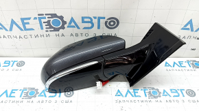 Зеркало боковое правое в сборе Toyota Prius 50 16-20 5 пинов, графит