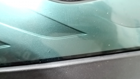 Grilă radiator pentru Toyota Prius 50 Prime 17-19 cu emblemă, sub radar, fără senzori de parcare, zgârieturi, ciobiri, elemente de fixare rupte