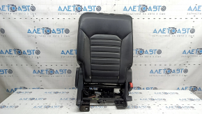 Spătarul scaunelor din spate, al doilea rând, dreapta, Ford Edge 15-24, piele neagră, rabatabil electric