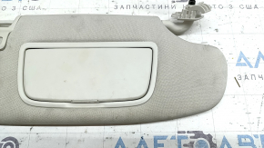 Козырек правый Ford Edge 15-24 серый, без крючка, без заглушки, под химчистку