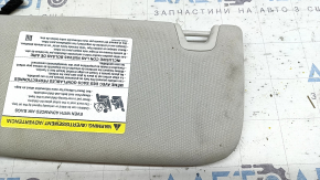 Козырек правый Ford Edge 15-24 серый, без крючка, без заглушки, под химчистку