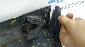Ornament ușă dreapta față inferioară Ford Edge 15-24 structură, elemente de fixare rupte, elemente de fixare rupte