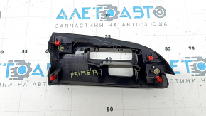 Накладка торпеды левая Toyota Prius 50 17-22 черная, тип 2, царапина