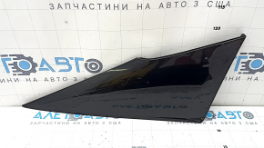 Заглушка крыла задняя правая Toyota Prius 50 16-22 черный глянец, облезло покрытие